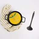 Ver imagem 4 de Concha De Silicone Utensílio Cozinha Talher Sopa Feijão OU Chumbo