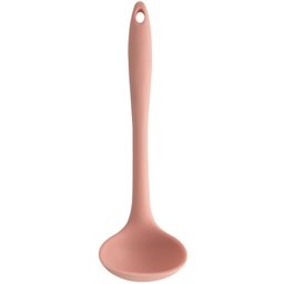 Concha De Silicone Utensílio Cozinha Talher Sopa Feijão OU Rosa - 1