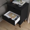 Ver imagem 5 de Kit 2 Mesa de Cabeceira Decore/dream/grécia Plus Luxo:preto