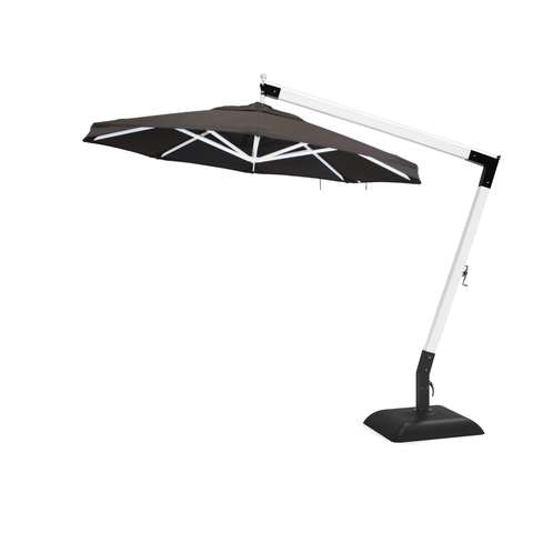 Ombrelone Std Lateral Plus 3.0 Alumínio 52.0.022 + Inox Cor: Preto