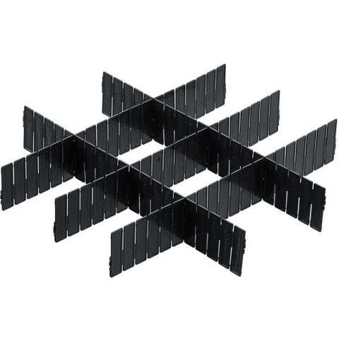 Organizador de Gavetas Gaveteiro Plástico Nichos Ajustável