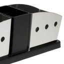 Ver imagem 5 de Suporte em Aço Porta Sachês Açúcar Adoçante Porta Colherinha