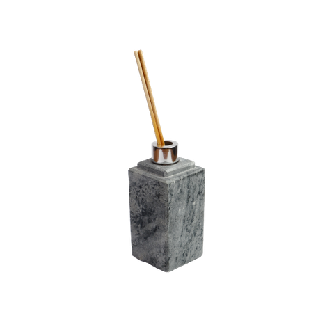 Difusor Vareta Essências Aromas Banheiro Ambiente Prata 7cm