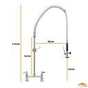 Ver imagem 5 de Torneira Profissional Esguicho Pré Lavagem Misturador Mesa