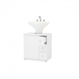 Gabinete para Banheiro 3 Gavetas Branco - 7 Gabinete para Banheiro 3 Gavetas Branco - 7