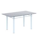 Ver imagem 4 de Conjunto Sala de Jantar com 6 Cadeiras Lara Branco/Preto