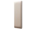 Ver imagem 1 de Placa Cabeceira Modulada Adesiva Estofada 20cm x 60cm Unidade - Suede Off White