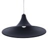 Lustre Pendente Blumenox Capelo Preto Fosco E27 Bivolt - 1
