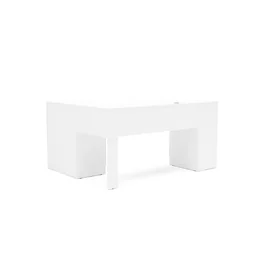 Mesa para Escritório em L 151,5x116,5cm 2 Portas 3 Gavetas Espanha  - 10