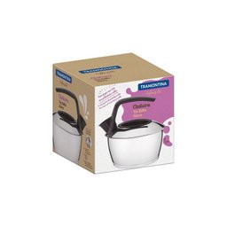 Chaleira 1.5L Aço Inox Fundo Triplo 61485160 Tramontina - 3