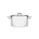 Ver imagem 1 de Caçarola Tramontina linha Brava em aço inox com fundo triplo 20 cm