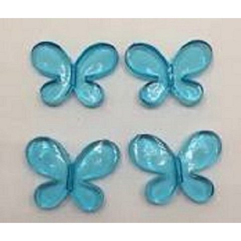 Lustre para Quarto Infantil Bebê, Menina, Menino em Cristal Base 20x20 - 60cm - Azul Bebê