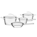 Ver imagem 1 de Conjunto de Panelas Inox com Fundo Triplo 4 Peças Ventura Tramontina