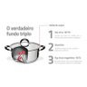 Caçarola Inox Funda Duo Silicone 20 cm Tramontina - 2