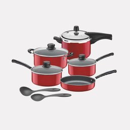 Jogo de Panelas Alumínio Antiaderente 7 Peças Versalhes Vermelha Tramontina - 6