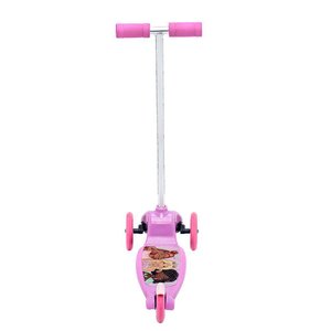 Patinete Skate Barbie 3 Rodas Infantil Alumínio F00549