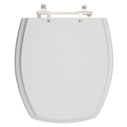 Assento Sanitário Laca Produza Thema para louça Incepa Cinza Platina