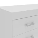 Ver mais imagens de Escrivaninha Malta 4 Gavetas 120cm Branca