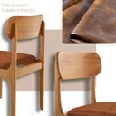 Ver imagem 6 de Sala de Jantar Mesa Star 180cm Tampo Laminado Barril e 6 Cadeiras Star Moderna Mobilia