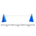 Ver imagem 5 de Kit Agilidade Treinamento Funcional 6 Cones com Barreira + Escada Nylon