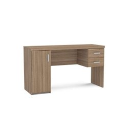 Escrivaninha Miranda 2 Gavetas 1 Porta 135cm Politorno - 3