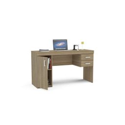 Escrivaninha Miranda 2 Gavetas 1 Porta 135cm Politorno - 6