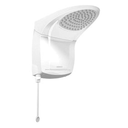 Chuveiro Elétrico Acqua Jet Ultra 110V 5500W Branco Lorenzetti - 2 Chuveiro Elétrico Acqua Jet Ultra 110V 5500W Branco Lorenzetti - 2
