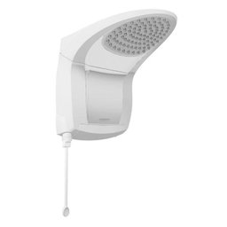 Ducha Acqua Jet Ultra 5500W com Haste Para Controle de Temperatura Branco e Cromado - Lorenzetti - 3