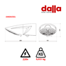 Ducha Lorenzetti Top Jet Multitemperaturas 7500w 220v Branco - 5