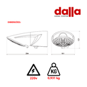 Ver imagem 5 de Ducha Lorenzetti Top Jet Multitemperaturas 7500w 220v Branco