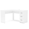 Mesa para Escritório em L 113,9x127,8cm Gavetas Fênix  - 5