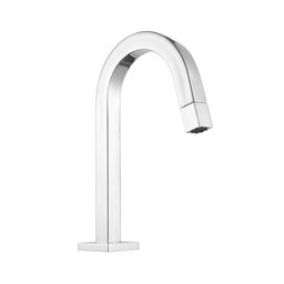 Torneira para Lavatório Lavabo Banheiro Slim Tube Quadrada Bica Baixa Pratica Inox Cromado Luxo1/4v  - 1