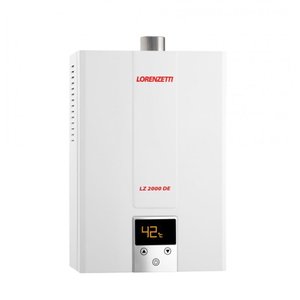 Aquecedor de Água a Gás Lorenzetti LZ 2000DE GN 20 Litros Bivolt