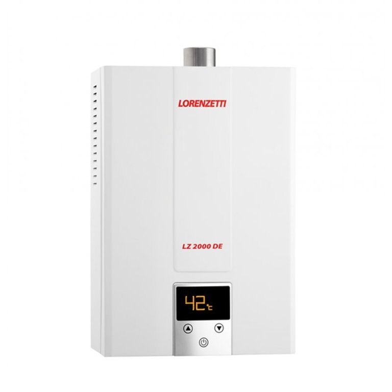 Aquecedor de Água a Gás Lorenzetti LZ 2000DE GN 20 Litros Bivolt