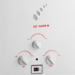 Aquecedor de Água a Gás Lorenzetti Lz 1600 N Gn - Gás Natural - 2