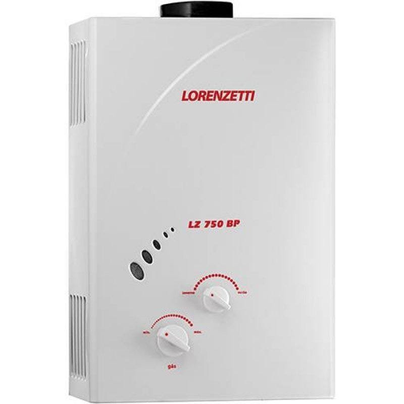 Aquecedor de Água a Gás Lorenzetti LZ 750BP GLP 7 Litros - 4