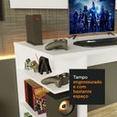 Ver imagem 6 de Mesa para Computador Gamer Madesa 9409 e Painel para TV até 50 Polegadas Branco Cor:Branco