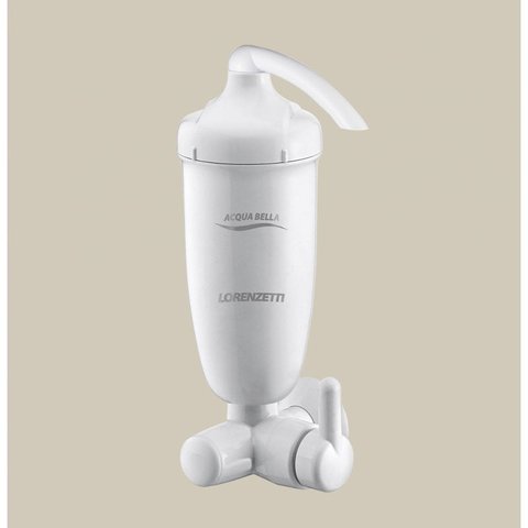 Filtro de Água Acqua Bella com Registro Branco Lorenzetti