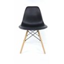 Ver imagem 2 de Kit 4 Cadeiras Polipropileno Eiffel; Design Moderno e Alta Resistência - 140kg Preta