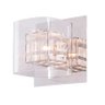 Arandela Vidro Bolero Ho110b Quadrado 1g9 Bella - 1