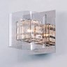 Arandela Vidro Bolero Ho110b Quadrado 1g9 Bella - 2