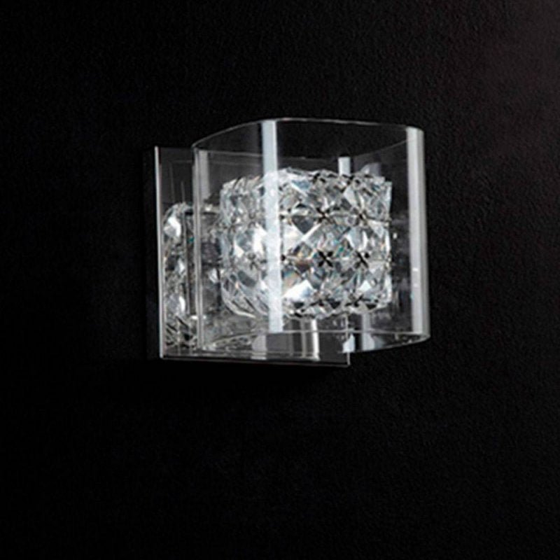 Arandela Ravel em Metal Cristal e Vidro - Bella Iluminação - HO027 - 3