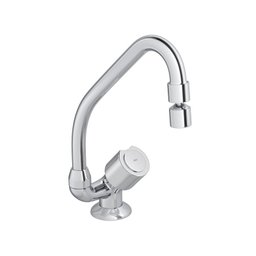 Torneira Cromada para Mesa com Bica Móvel Targa 1167.C40.Cr - Deca - 1 Torneira Cromada para Mesa com Bica Móvel Targa 1167.C40.Cr - Deca - 1