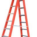 Ver imagem 4 de Escada Dupla de Aluminio e Fibra de Vidro Residencial 8 Degraus 2,4 Metros