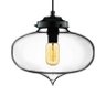 Pendente Retrô Industrial Vidro Loft Luminária Vintage Lustre Design Edison Lm1812 - 1