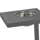 Ver imagem 2 de Mesa de Centro com Balde Tampo Trama Original Cinza