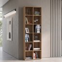 Ver imagem 1 de Estante de Livros 74CMX221CM 12 Nichos Caracol Marrom/Castanho