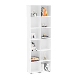 Estante para Livros com 12 Nichos 221cmx74cm Caracol - 4