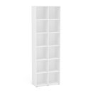Ver imagem 3 de Estante de Livros 74CMX221CM 12 Nichos Caracol Branco