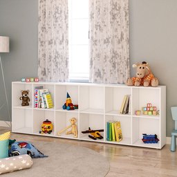 Estante para Livros com 12 Nichos 221cmx74cm Caracol - 3